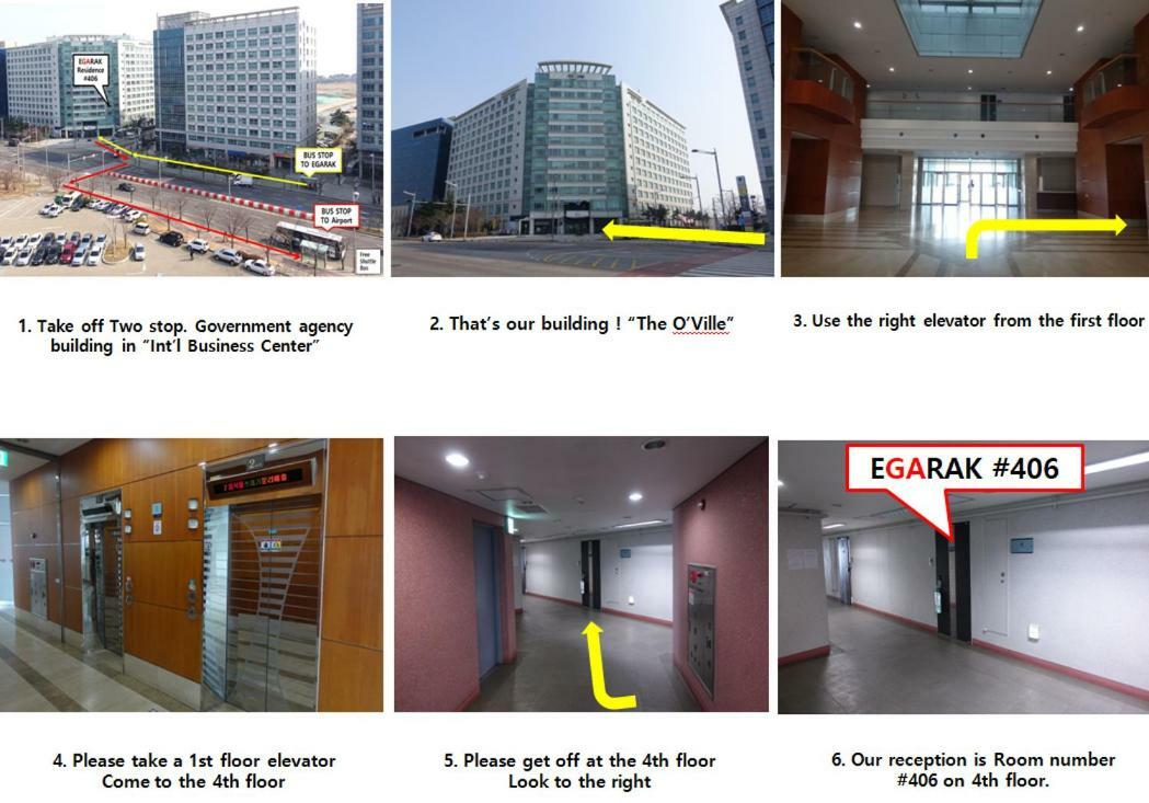 Incheon Airport Egarak Residence Exterior photo